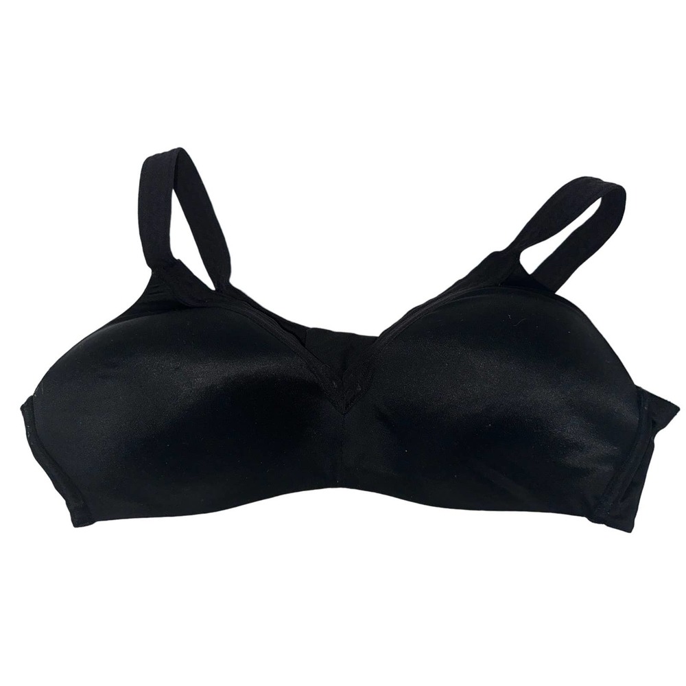 Warners Black Cloud 9 Super‎ Soft Wireless Lightly Lined Comfort Bra 38B